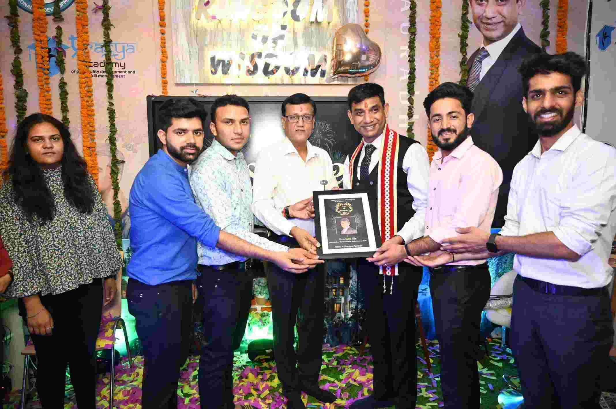 All Rounder Personality Award @ Saurabh Jain
