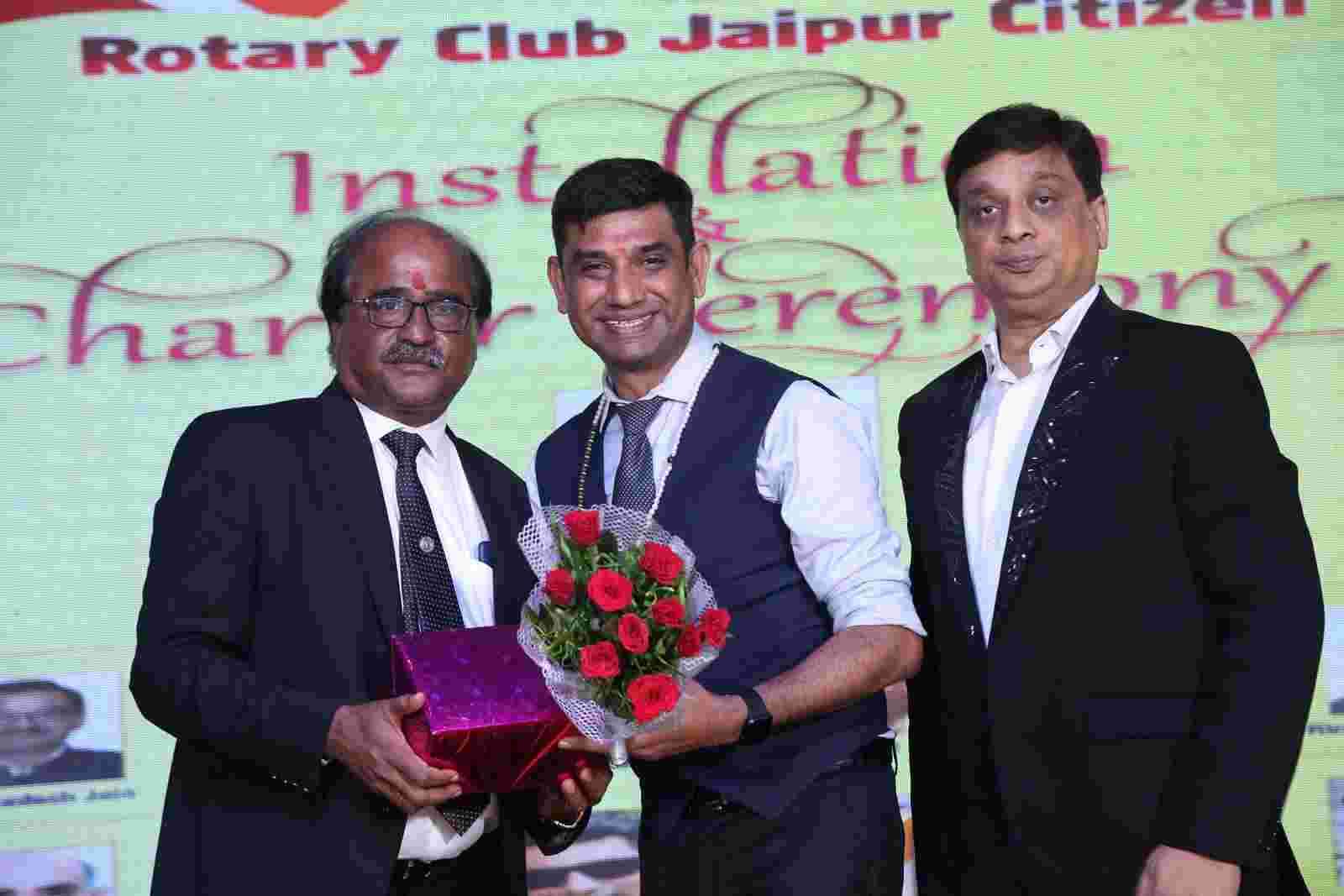 Felicitation @ Rotary Jaipur Citizen Ceremony