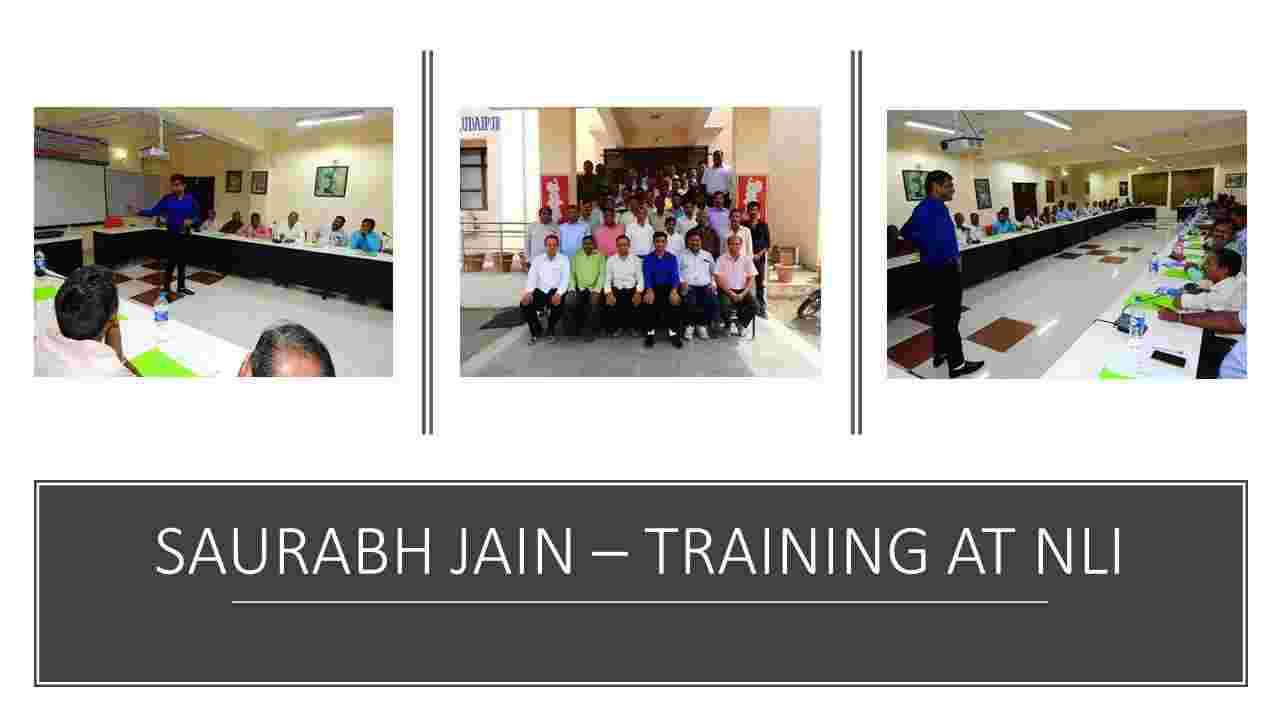 Saurabh Jain @ Personality Development Training @ NLI
