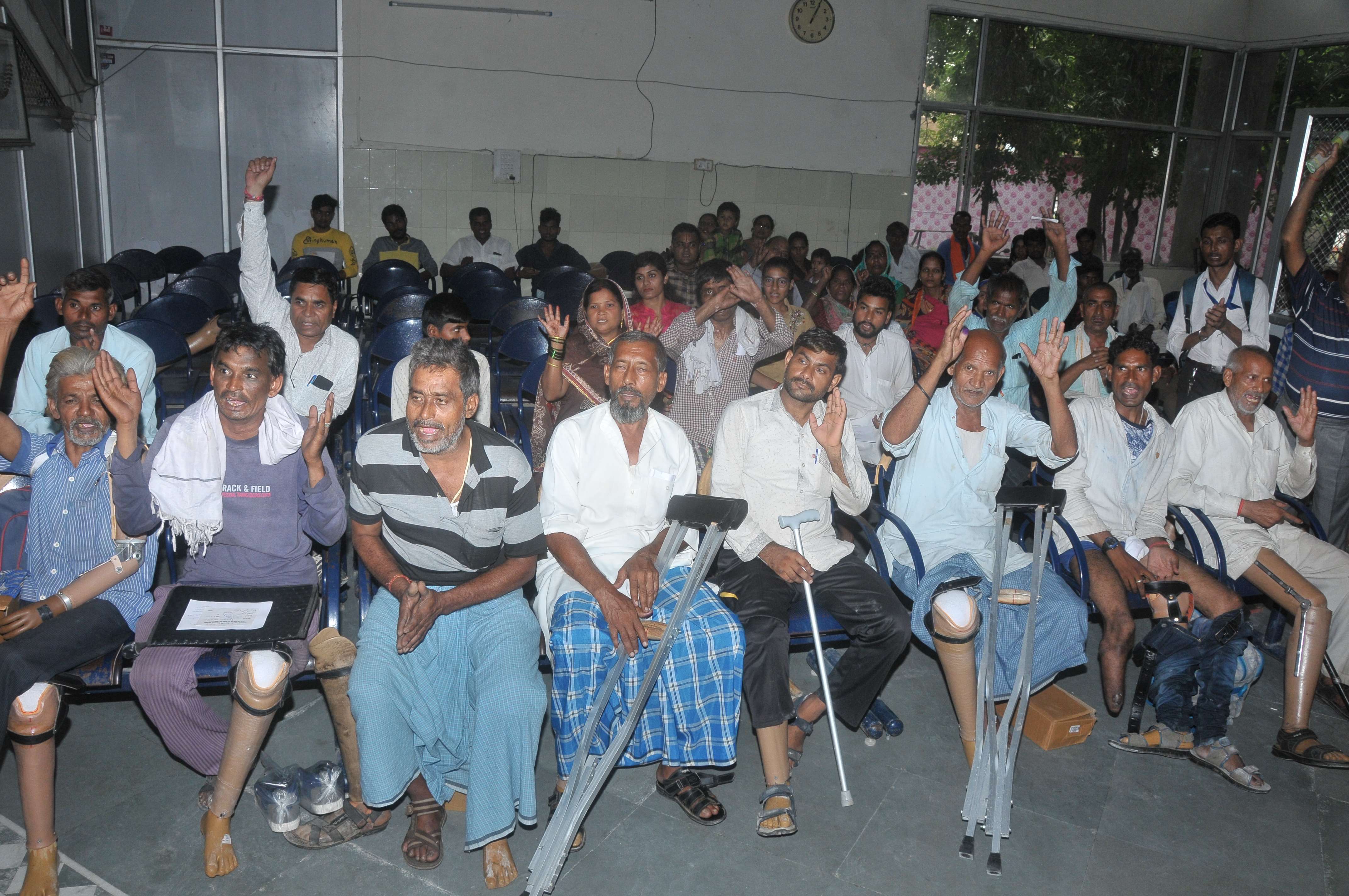 PIPD @ Jaipur Foot Donation @ 108 People