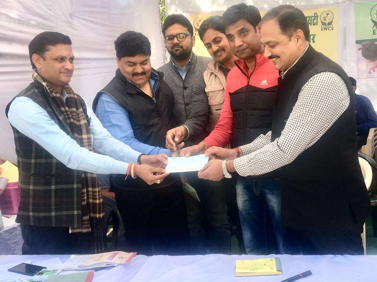Celebrating a Successful Partnership: Pragya Institute and Tapobhumi Praneta Welfare Foundation's Bird Treatment Camps