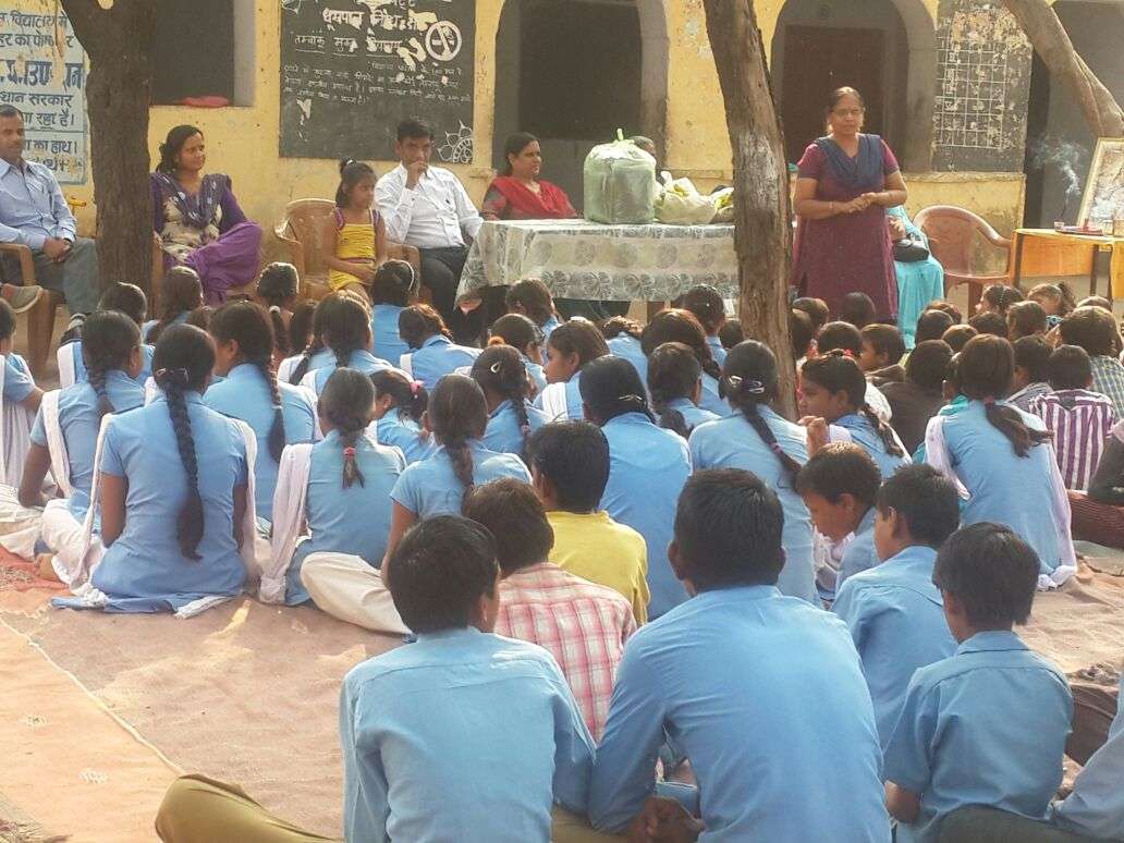 Pragya Institute generously provided 100 students with uniforms, woolens, sweets, and fruits, promoting a culture of care and support. 