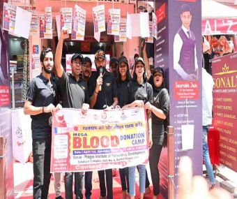 Pragya Institute Hosts Successful Blood Donation Drive 2023